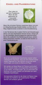 Heilpraktiker (Psychotherapie) Peter Holzhauer in Augsburg, Informations-Flyer Seite 2